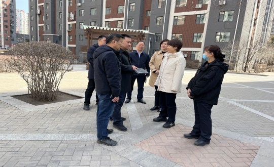 7.长春市向阳区区长鲁晓光一行莅临金沙js800000?南湖第宅小区参观领导_副本.jpg